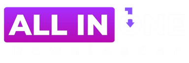 All in one downloader logo